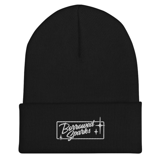 Borrowed Sparks Embroidered Cuffed Beanie
